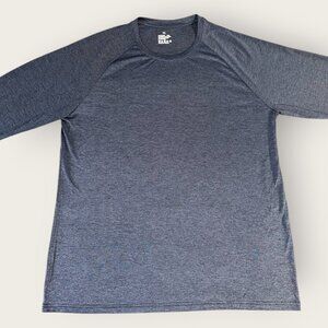 New Blue Long Sleeve Athletic Shirt – XL – Unbranded